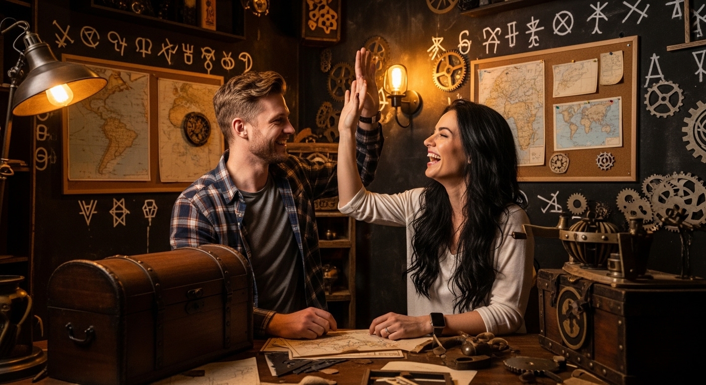 Victory sealed with high five