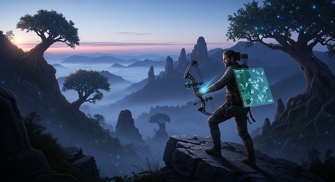 Hunter scans horizon for anomalies