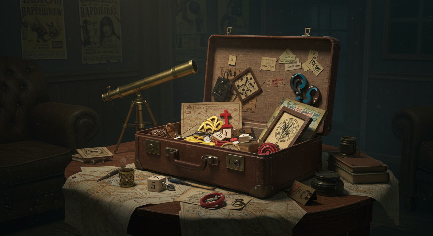 Suitcase secrets spark curious minds